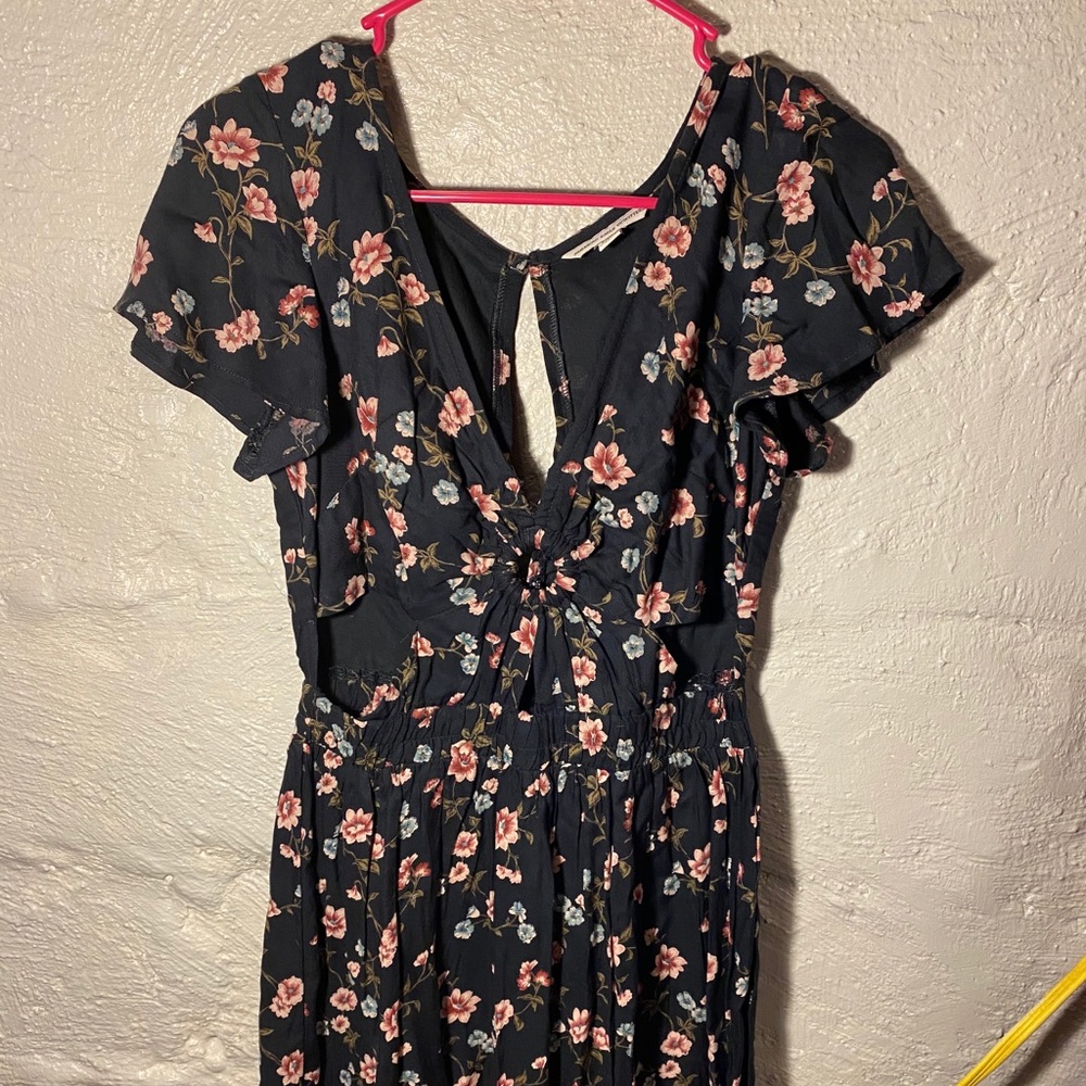 Flowy cut out dress